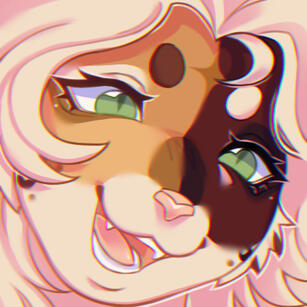 Zoomed-in icon furry